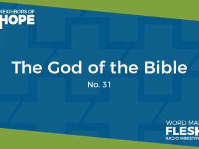 WMF No 31: The God of the Bible